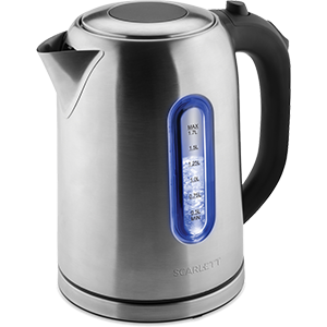 Electric kettle Scarlett SC-EK21S50 | 1,7L silver