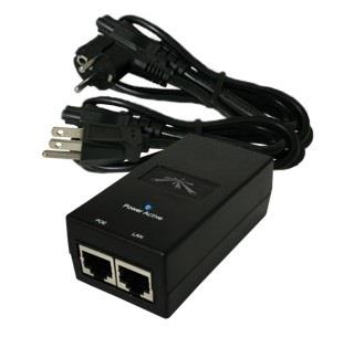 Ubiquiti PoE-15 Passive PoE Adapter EU, 15V 0.8A, grounding/ESD protection, 12W