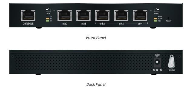 Ubiquiti EdgeRouter ERPoe-5 - 5x10/100/1000Mbps, 24V/48V PoE Support