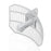 Ubiquiti AirGrid M5 HP 23 5GHz,25dBm,23dBi,PoE,rinkinys 5 vnt
