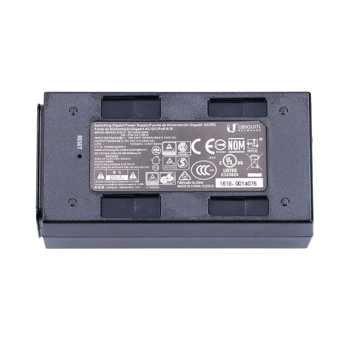 Ubiquiti PoE-24G Passive PoE Adapter EU, 24V 0.5A, ESD prot, 12W, Gigagbit Eth.