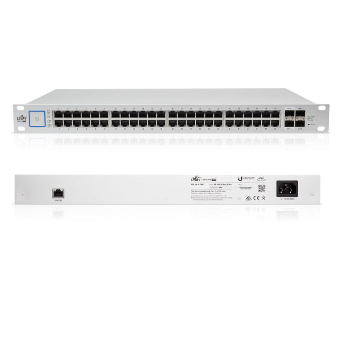 Ubiquiti US-48-750W 48-port + 2xSFP, 2xSFP+ Gigabit PoE 750W UniFi switch