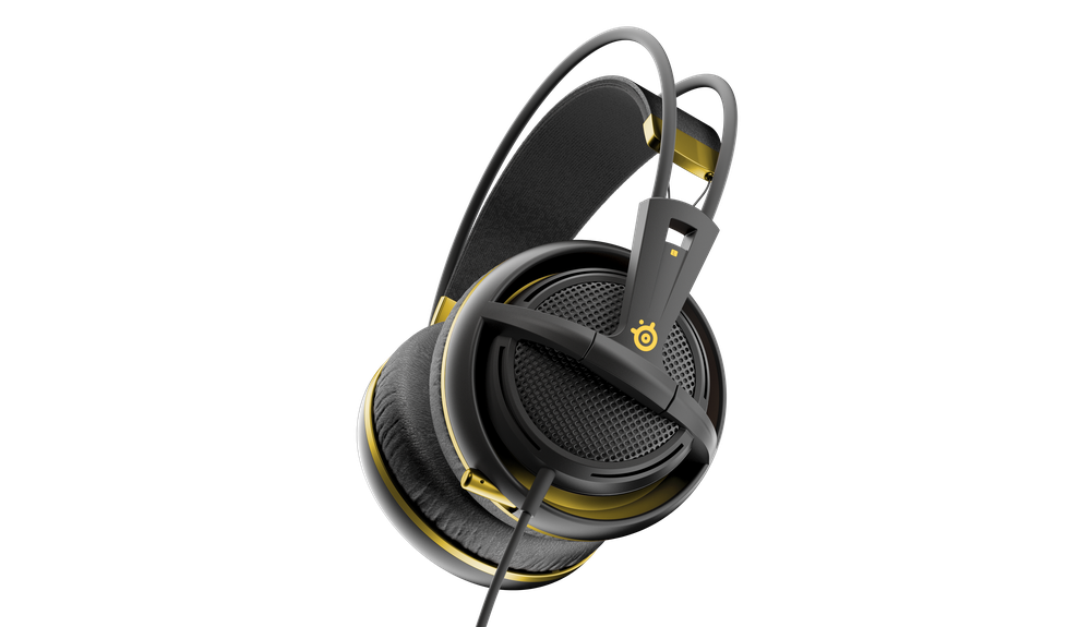 Gaming headset SteelSeries Siberia 200, Alchemy Gold - AFTER REPAIR!