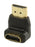 Valueline Adapteris jungiklis HDMI 90° - HDMI juodas