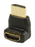Valueline Adapteris jungiklis HDMI 270° - HDMI juodas