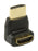 Valueline Adapteris jungiklis HDMI 270° - HDMI juodas