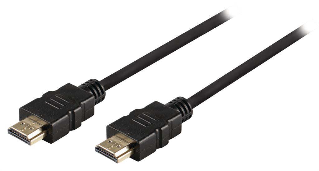 Kabelis HDMI Valueline High Speed Ethernet, HDMI - HDMI 1.0 m, juodas