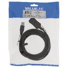 Active USB 2.0 Extension Cable A Male - A Female 5.00 m Black