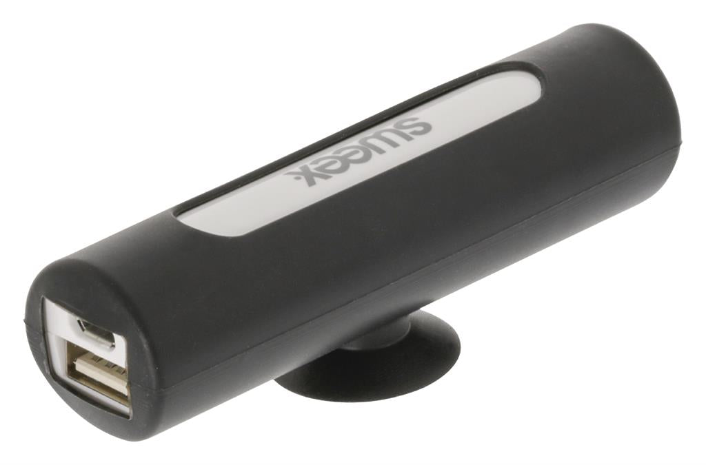 Išmaniojo telefono stovas-maitinimo blokas, 2500 mAh, juodas