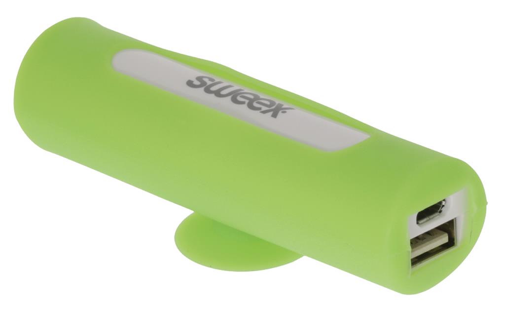 Išmaniojo telefono stovas-maitinimo blokas, 2500 mAh, žalias