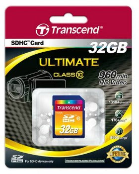 Atminties kortelė Transcend SDHC 32GB CL10