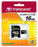 Atminties kortelė Transcend microSDHC 16GB CL4 + Adapteris