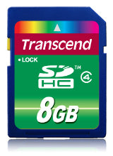 Atminties kortelė Transcend SDHC 8GB CL4
