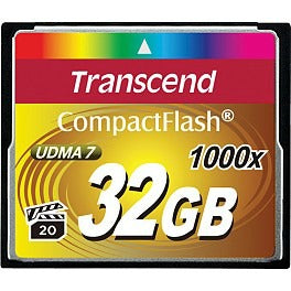 Atminties kortelė Transcend CF 32GB, 1000x