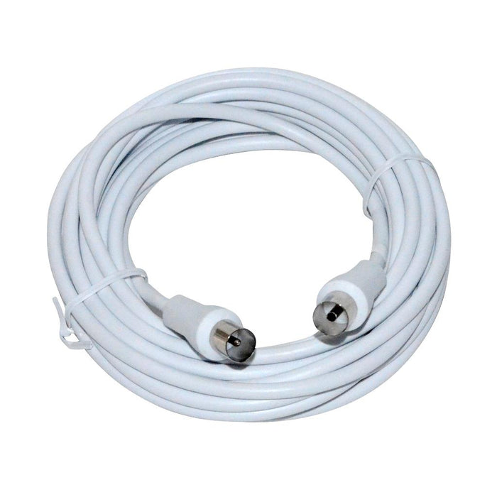 Vakoss Koaksialinis (antenos) kabel  M/F 5m TC-A727W, baltas, lizdinė plokštelė