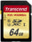 Atminties kortelė Transcend SDXC 64GB CL10 UHS1 U3, Sparta 95/60MBs