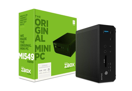 ZOTAC ZBOX MI549 NANO, i5-7300U, 2X DDR4 SODIMM, DUAL GLAN, WIFI, BT, USBDRV,