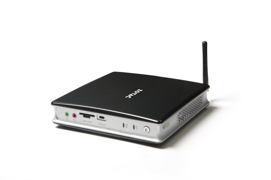 ZOTAC ZBOX BI324-E, DDR3L-1600, SATA3, DP/HDMI/VGA, 2xSODDIM, EU PLUG