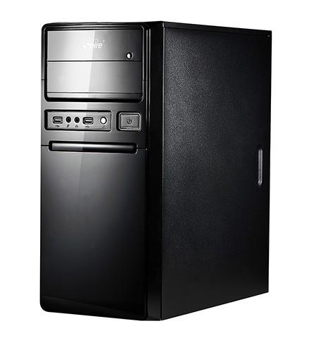 PC korpusas Spire MANEO 1078, PSU 420W, Juodas