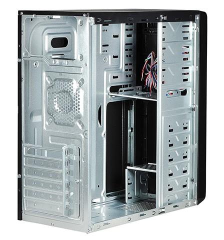 PC korpusas Spire MANEO 1078, PSU 420W, Juodas