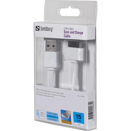 Kabelis Sandberg USB 30pin plokščias 0.15m