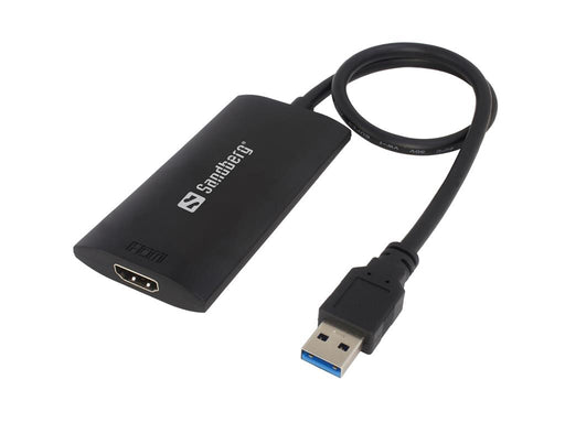 Sandberg adapteris USB 3.0 / HDMI Link, Connect an extra monitor