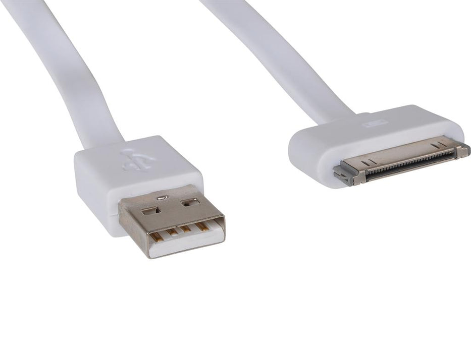 Sandberg kabelis USB - 30pin plokščias 1m