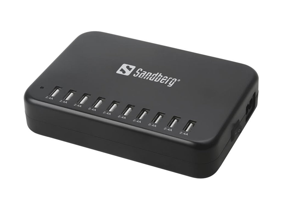 Sandberg įkroviklis USB Master Charger Pro, 10 USB x 2.4A