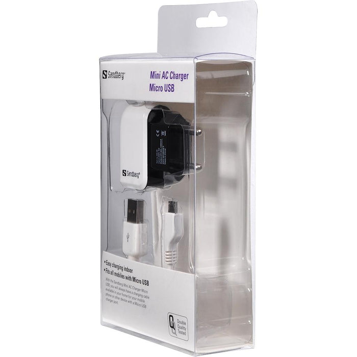 Sandberg įkroviklis Mini AC Micro USB 1A