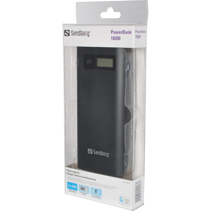 Nešiojamas įkroviklis Sandberg Outdoor Powerbank 18200 mAh