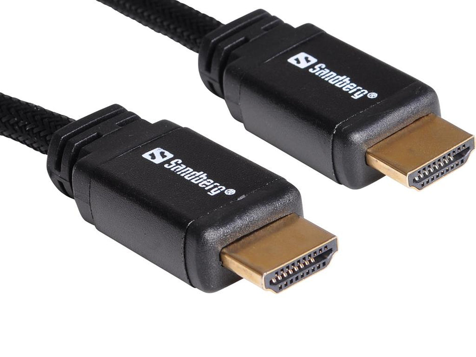 Kabelis Sandberg HDMI 2.0 19M-19M, 3m, Resolutions up to 4K, Dualview, True 21:9