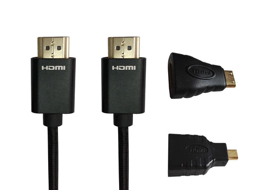 Kabelis Sandberg Excellence HDMI 19M+Micro+Mini