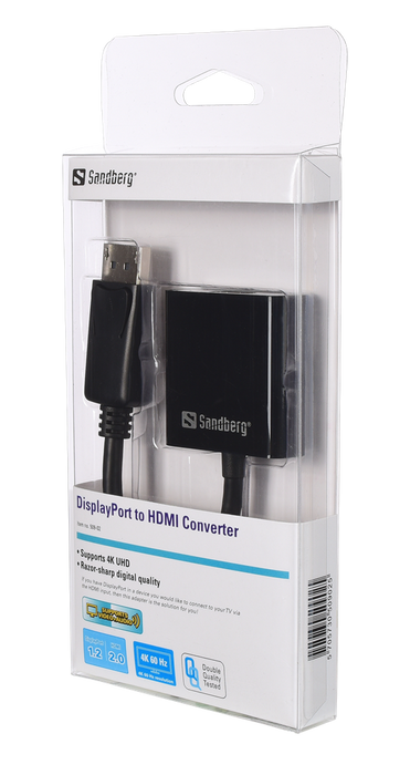 Sandberg Adapteris DisplayPort 1.2 > HDMI 2.0 4K60