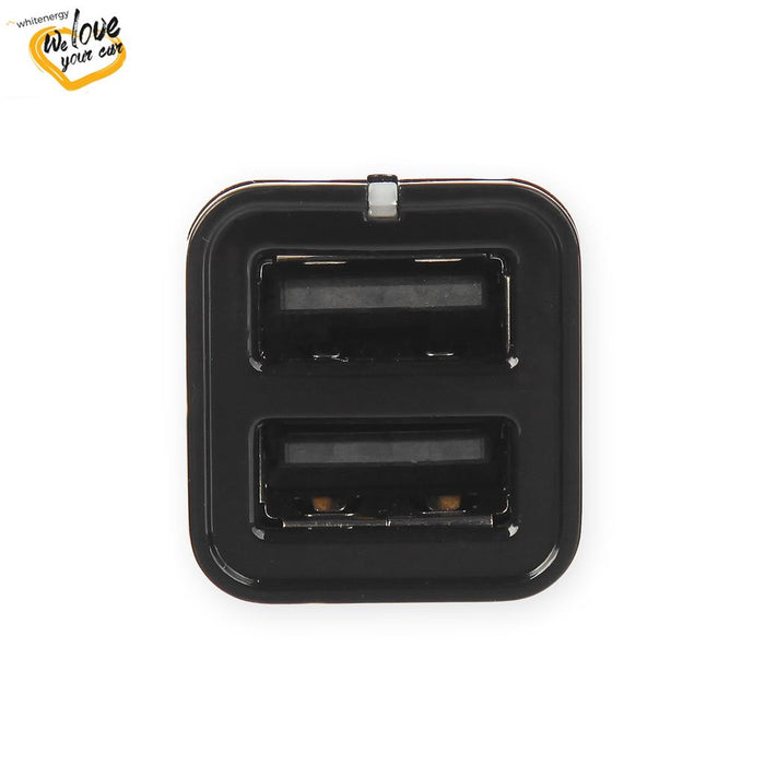 Whitenergy Universalus automobilinis įkroviklis 12-24V, išv. 2xUSB 5V/2.4A