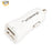 Whitenergy Universalus automobilinis įkroviklis 12-24V, išv. 2xUSB 5V/2.4A