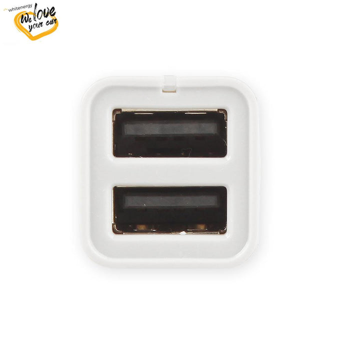 Whitenergy Universalus automobilinis įkroviklis 12-24V, išv. 2xUSB 5V/2.4A