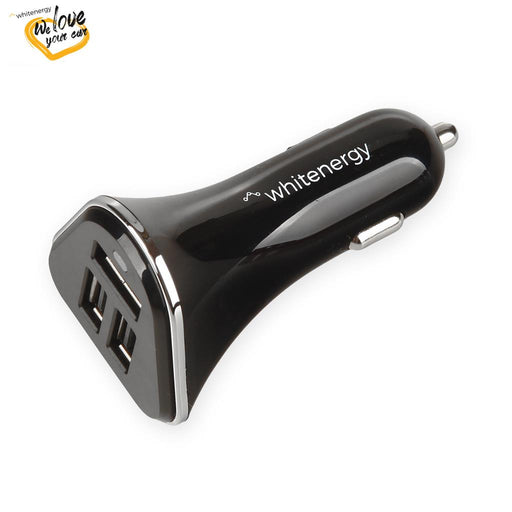 Whitenergy Universalus automobilinis įkroviklis 12-24V, išv. 3xUSB 5V/5.2A