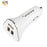 Whitenergy Universalus automobilinis įkroviklis 12-24V, išv. USBx3 5V/5.2A