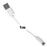 Whitenerg Kabelis USB 2.0 MICRO, AM / B MICRO perkėlimo/įkrovimo 100cm baltas