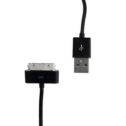 Whitenergy iPhone 4 Kabelis USB 2.0 perkėlimo/įkrovimo 100cm juodas