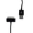 Whitenergy iPhone 4 Kabelis USB 2.0 perkėlimo/įkrovimo 100cm juodas