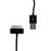Whitenergy iPhone 4 Kabelis USB 2.0 perkėlimo/įkrovimo 200cm juodas