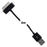Whitenergy iPhone 4 Kabelis USB 2.0 perkėlimo/įkrovimo 200cm juodas