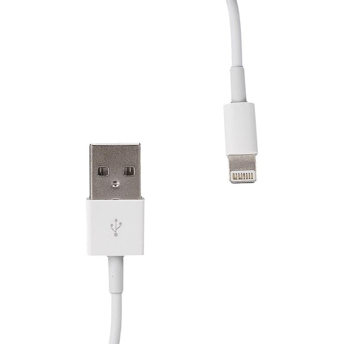 Whitenergy iPhone 5 Kabelis USB 2.0 perkėlimo/įkrovimo 30cm baltas