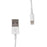 Whitenergy iPhone 5 Kabelis USB 2.0 perkėlimo/įkrovimo 200cm baltas