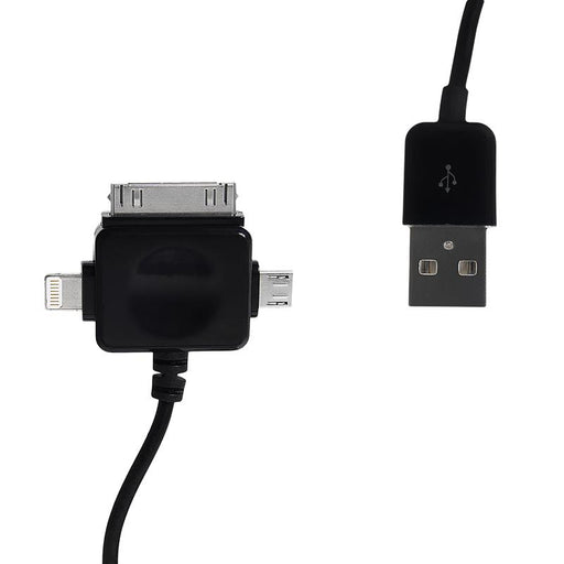Whitenerg Universal Kabelis USB 2.0  perkėlimo/įkrovimo 100cm juodas