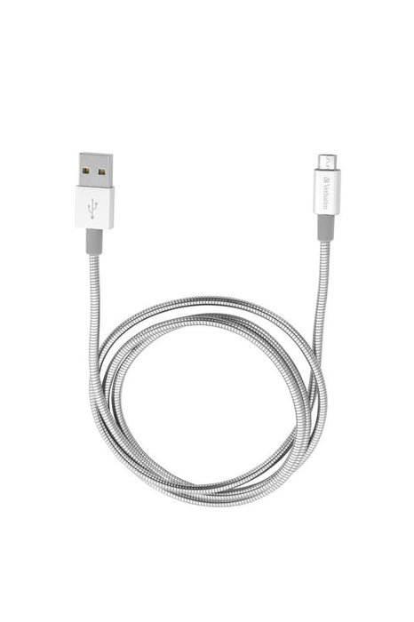 Verbatim Mirco B USB Cable Sync&Charge100cm (silver)
