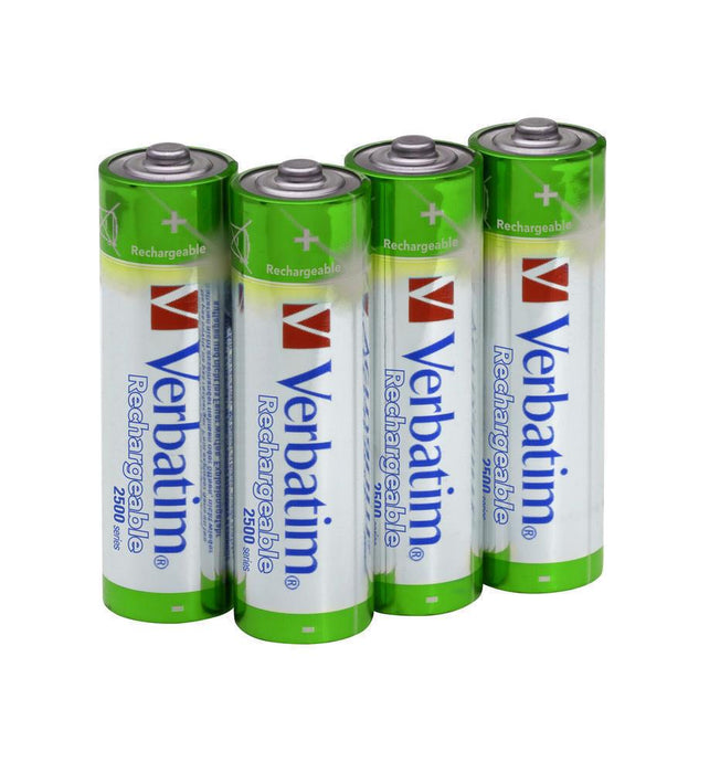 Verbatim AA RECHARGEABLE BATTERIES 4 PACK VERBATIM