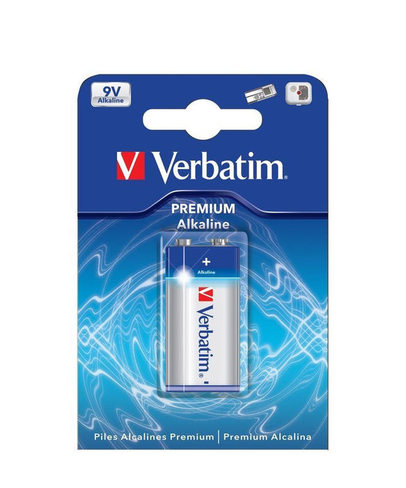 Verbatim ALKALINE BATTERY 9V 1PACK