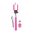 MSONIC Bluetooth Asmenukių lazda su nuotolinio valdymo pulteliu MST1633P rožinis